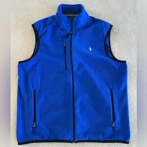 Polo Ralph Lauren Blue Performance Fleece Vest. Men's Size XL